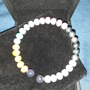Real genuine pearl cuff expandable
